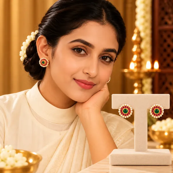 Classic_Multi-Stone_Gold_Studs_Pack_Of_2