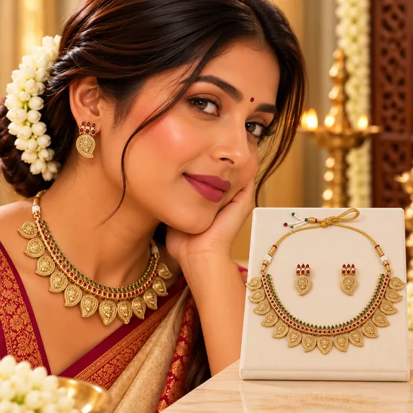 Traditional_Mango_Mala_Choker_Set