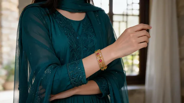 Royal_Swirls_Ruby_&_Emerald_Gold_Bangles_Pack_Of_2