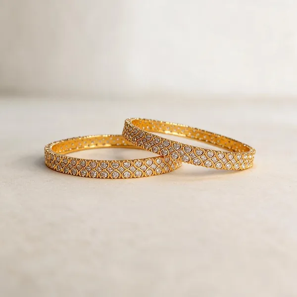 Celestial_Lattice_Gold_Bangle_Set_Pack_Of_2
