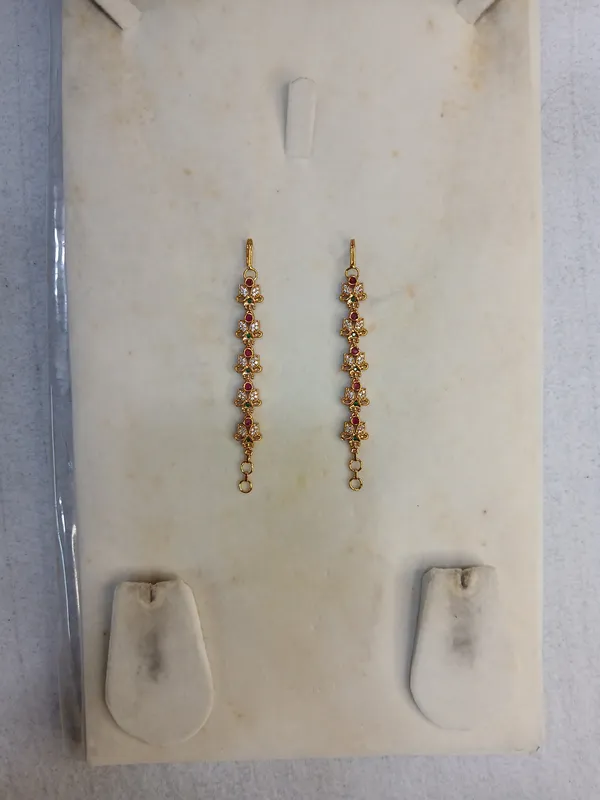 Ethereal_Multi-Stone_Long_Dangler_Earrings