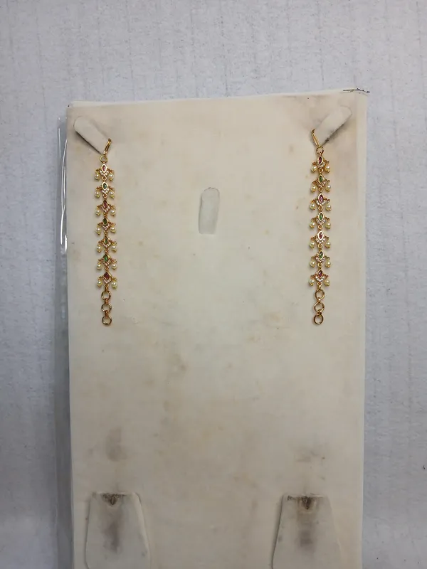 Aura_Pearl-Accented_Gold_Drop_Earrings