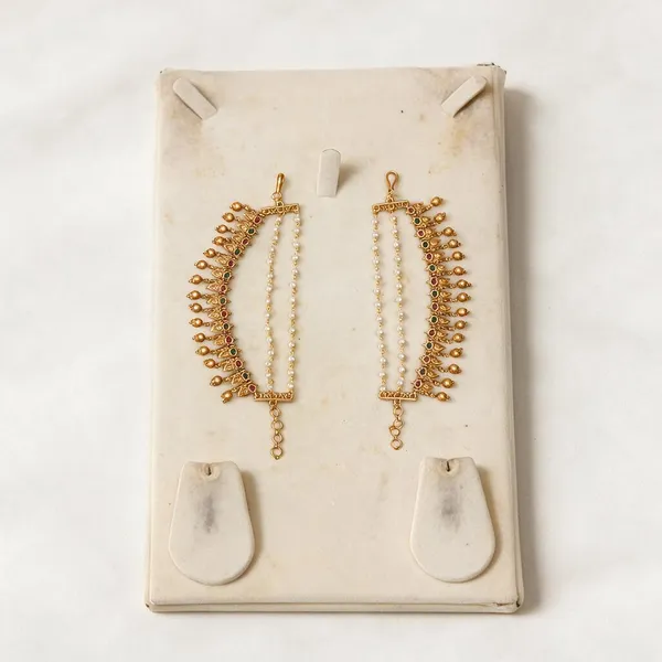 Classic_Pearl-Strand_Bridal_Ear_Chains_Pack_Of_2