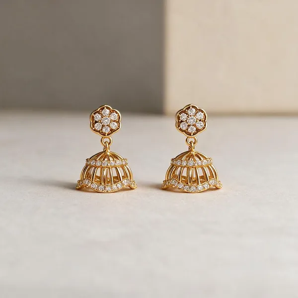 Celestial_Bloom_Stone-Studded_Jhumkas_Pack_Of_2