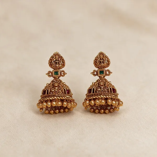 Regal_Temple_Motif_Dangle_Jhumkis_Pack_Of_2