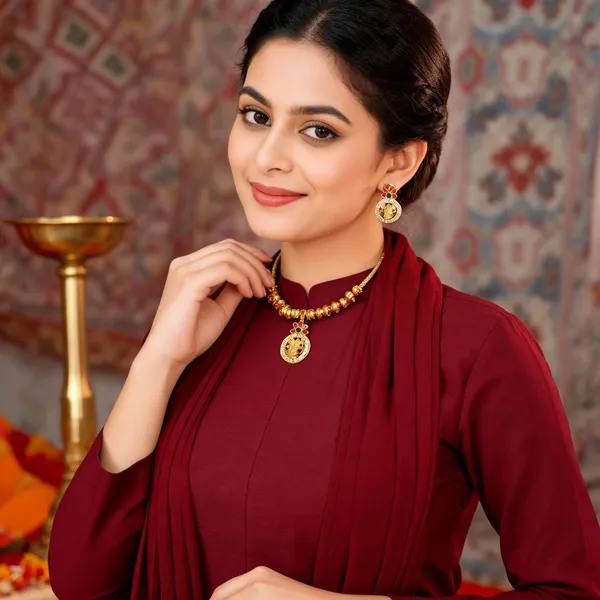 Traditional_Lakshmi_Heritage_Choker_Set