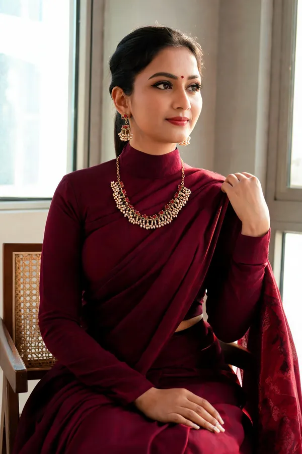 Traditional_Floral_Ruby-Pearl_Choker_Set