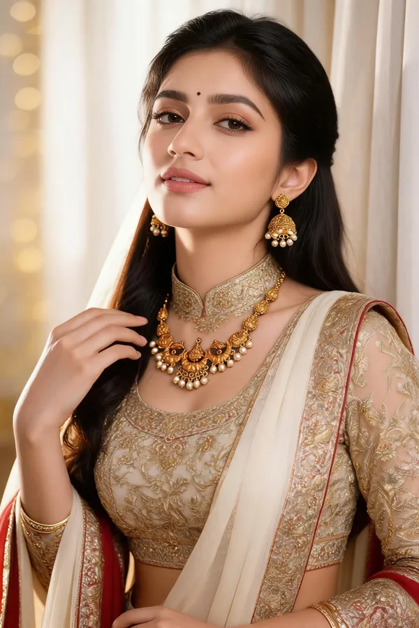 Divine_Antique_Gold_Peacock_Necklace_Set