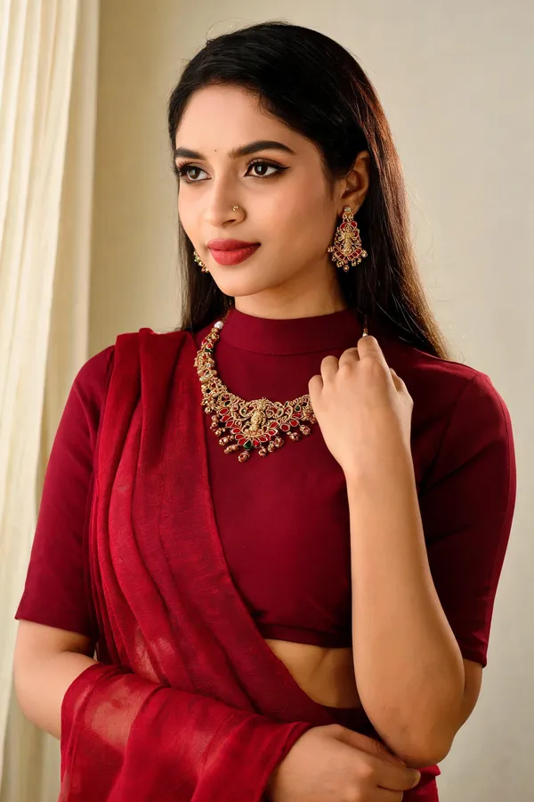 Regal_Antique_Lakshmi_Necklace_&_Earring_Set