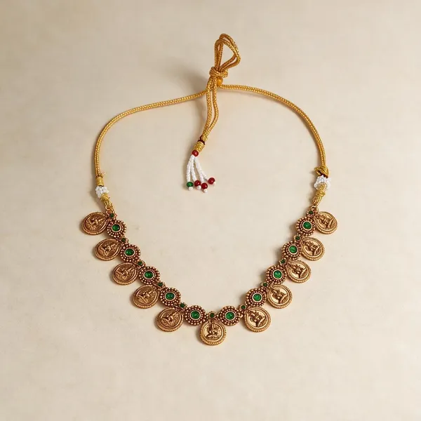 Lakshmi_Coin_Temple_Necklaceset