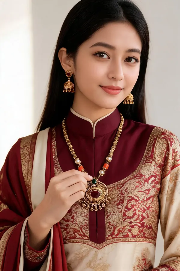 Royal_Crimson_&_Pearl_Heritage_Necklace_Set