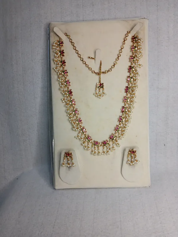 Lotus_Bloom_Pearl_Long_Necklace_Set