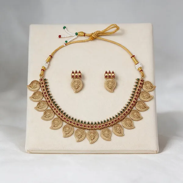 Traditional_Mango_Mala_Choker_Set