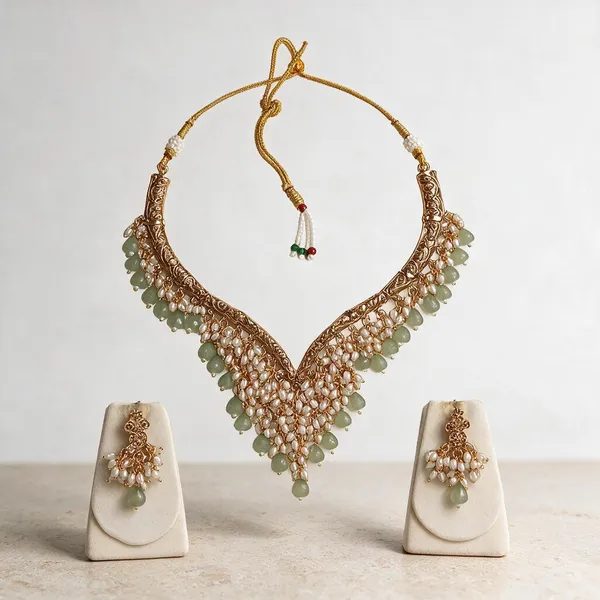 Regal_V-Shape_Floral_Necklace_Suite