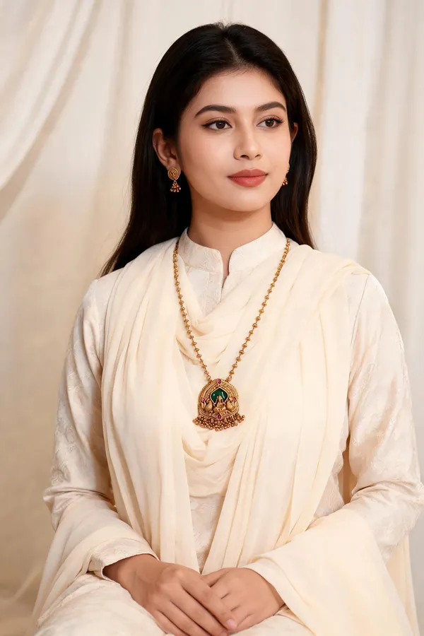 Regal_Emerald_&_Gold_Temple_Jewellery