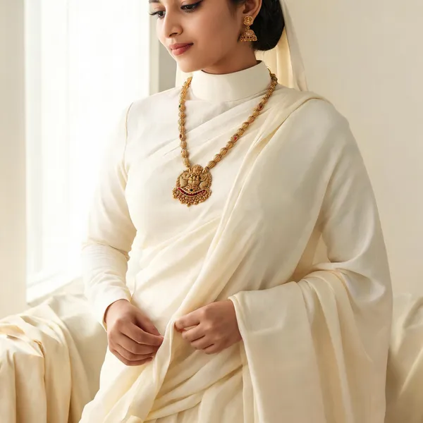 Traditional_Goddess_Lakshmi_Antique_Gold_Haram