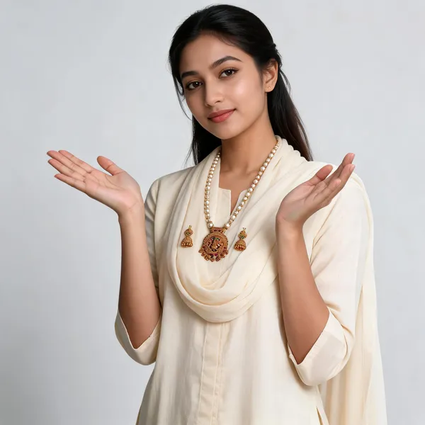 Lakshmi_Pearl-Bead_Temple_Necklace_Set