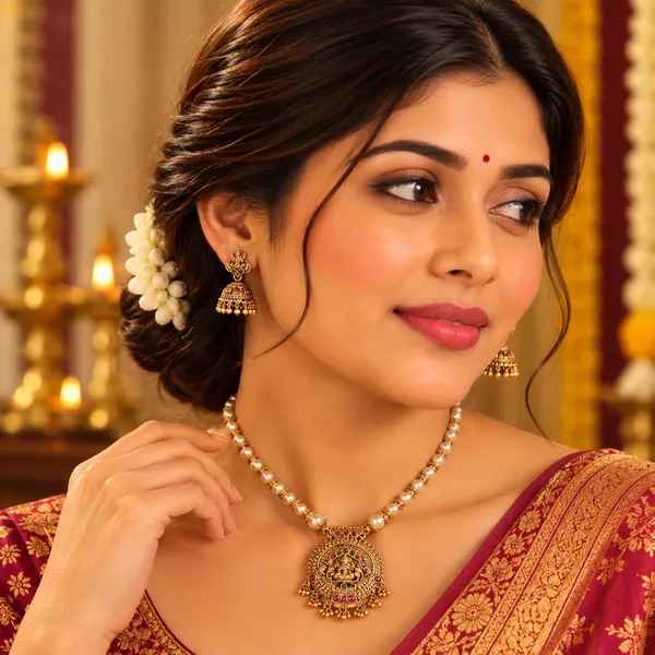 Lakshmi_Pearl-Bead_Temple_Necklace_Set