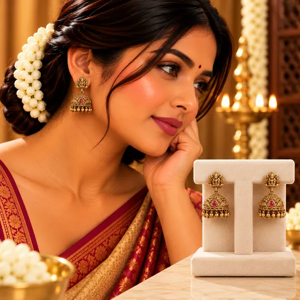 Traditional_Goddess_Lakshmi_Heritage_Earrings_Pack_Of_2