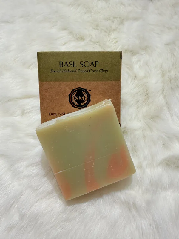 Basil_French_Pinkclay_And_Green_Clay_Cold_Processed_Soap