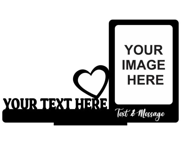 Mdf_Customised_Spotify_Song_Photo_Frame_Tabletop_Standee