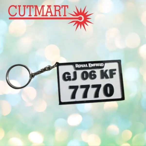 Acrylic_3D_Personalized_Bike_Number_Plate_Keychain_Pack_of_2