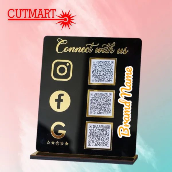 Acrylic_Black_Gold_3-In-1_Social_Media_Qr_Code_Stand