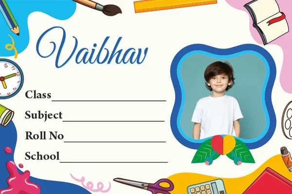 Multicolor_Customized_Kids_Name_Label_Stickers_For_School_Books_30_Pcs