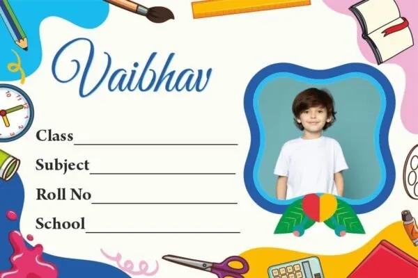 Multicolor_Customized_Kids_Name_Label_Stickers_For_School_Books_30_Pcs