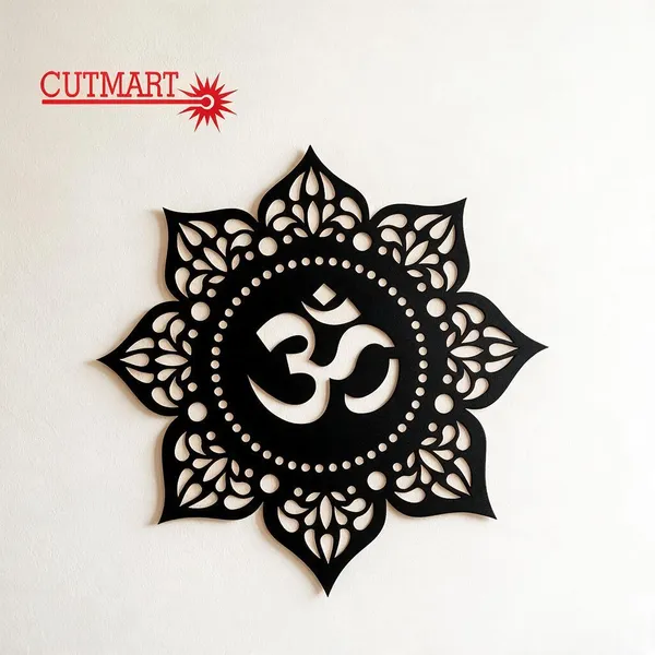 Mdf_Black_Om_Symbol_Laser_Cut_Wall_Decor_24X24_Inches