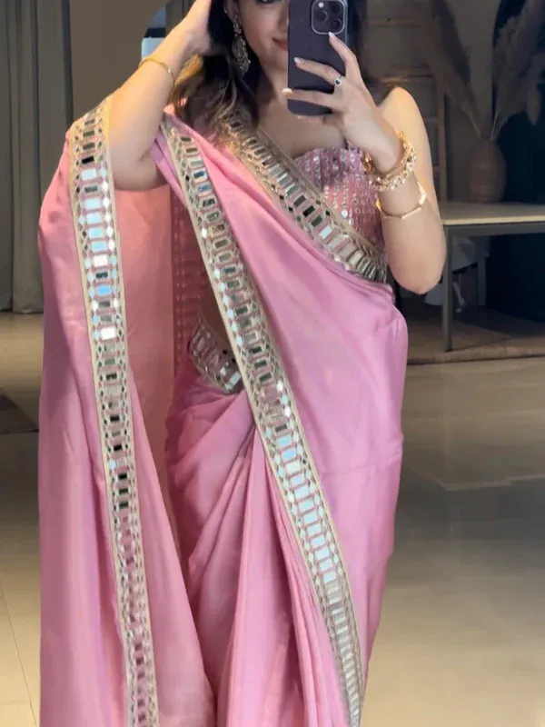 Pink_Space_Silk_Embellished_Saree_For_Women