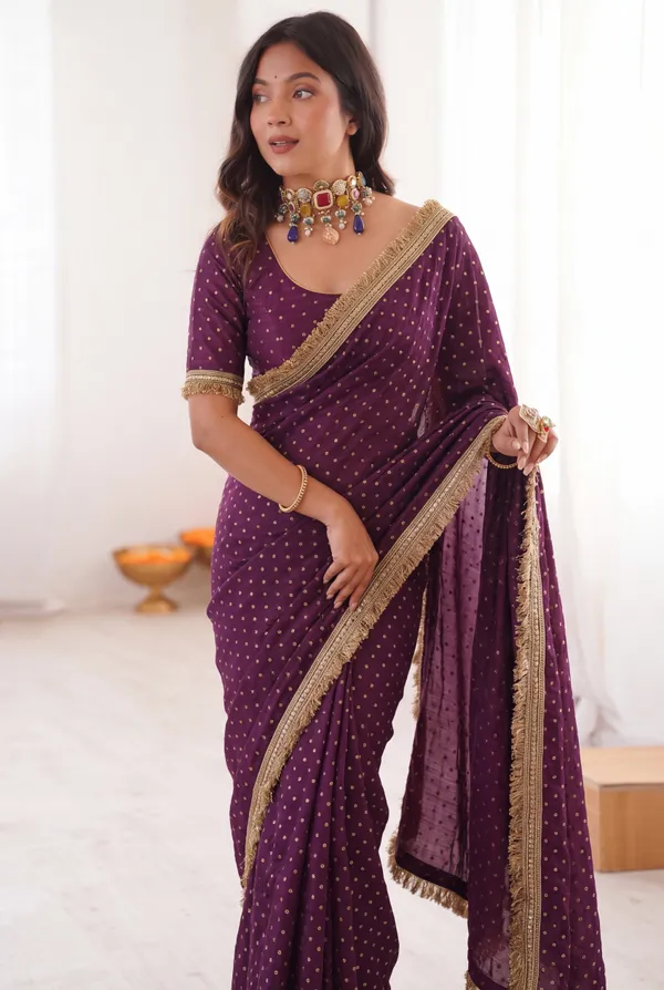 Purple_Two_Tone_Space_Silk_Embellished_Saree_For_Women