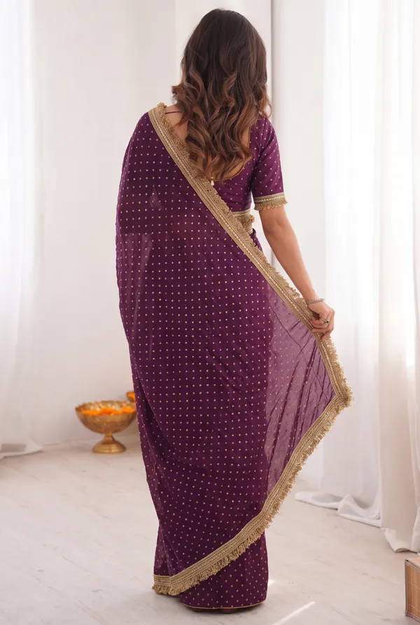 Purple_Two_Tone_Space_Silk_Embellished_Saree_For_Women