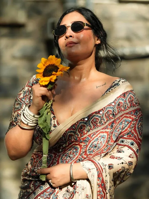 Cream_Pure_Silk_Printed_Saree_For_Women