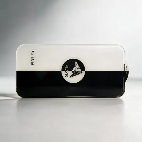 Flayr_Black_And_White_Screen_Protector_For_Iphone_15