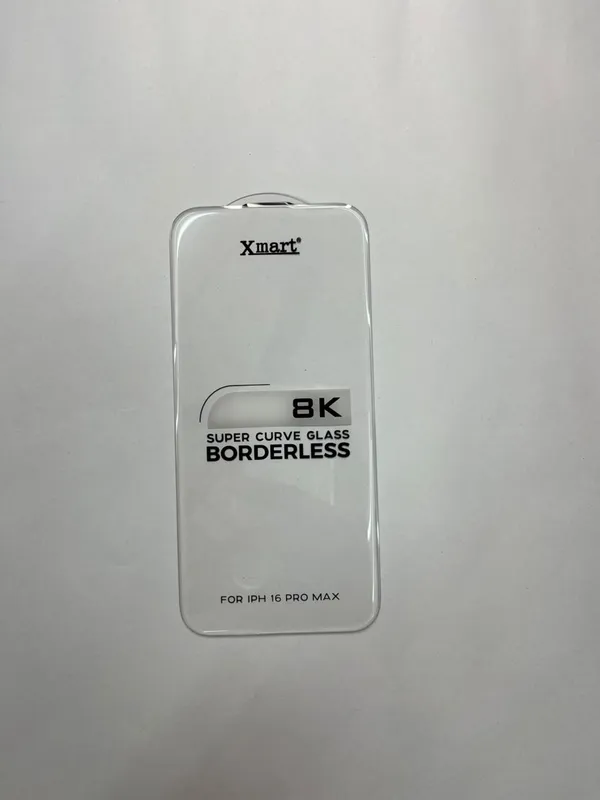 Xmart_8K_Borderless_Diamond_Curved_Glass_Screen_Protector_For_Iphone_16_Pro_Max