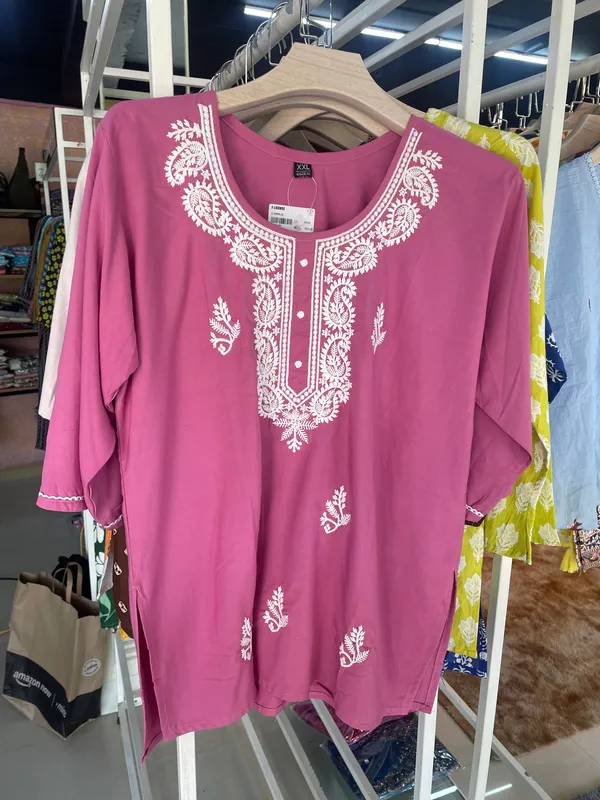 Pink_Embroidered_Straight_Kurti_for_Women