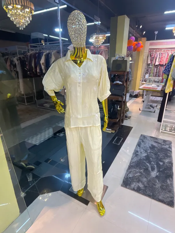 White_Textured_Relaxed_Fit_Shirt_And_Pants_Set_for_Men