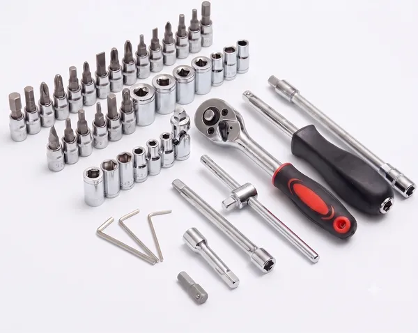 46_Pcs_Socket_Wrench_Tool_Set_with_Ratchet_Handle,_Sockets,_Screwdriver_Bits