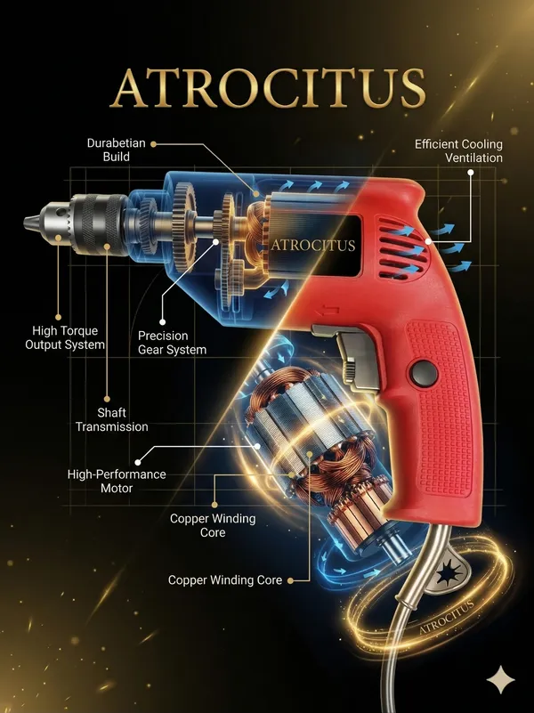 Atrocitus_Red_Copper_10Mm_Power_Drill_For_Diy_Projects
