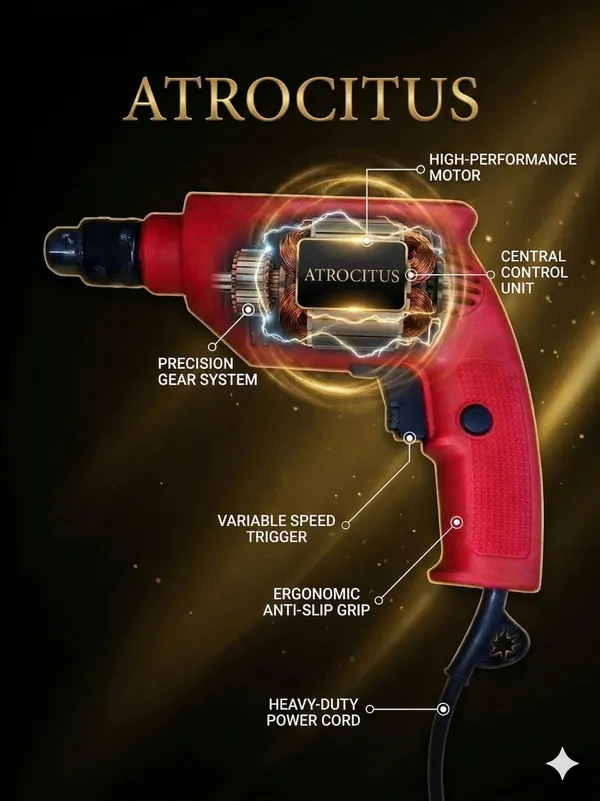 Atrocitus_Red_Copper_10Mm_Power_Drill_For_Diy_Projects