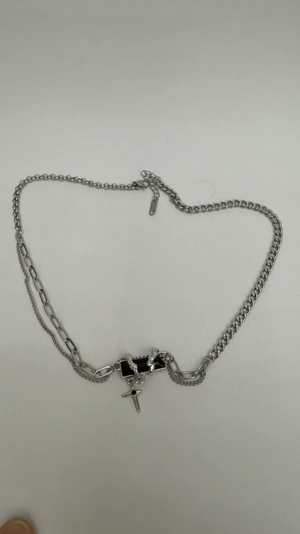 Silver_Tone_Layered_Cross_Pendant_Necklace_for_Adults