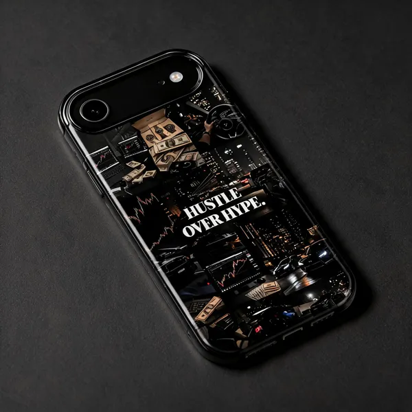 Black_Rubber_And_Glass_Mobile_Cover