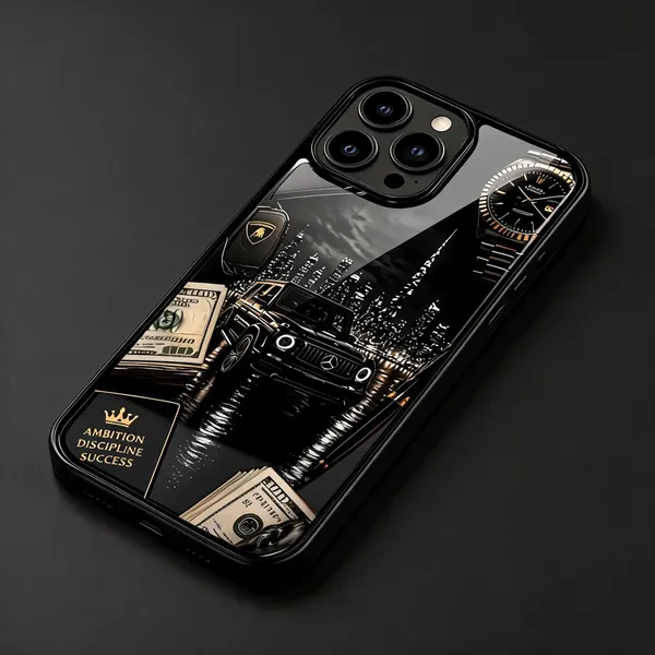 Black_Rubber_And_Glass_Mobile_Cover
