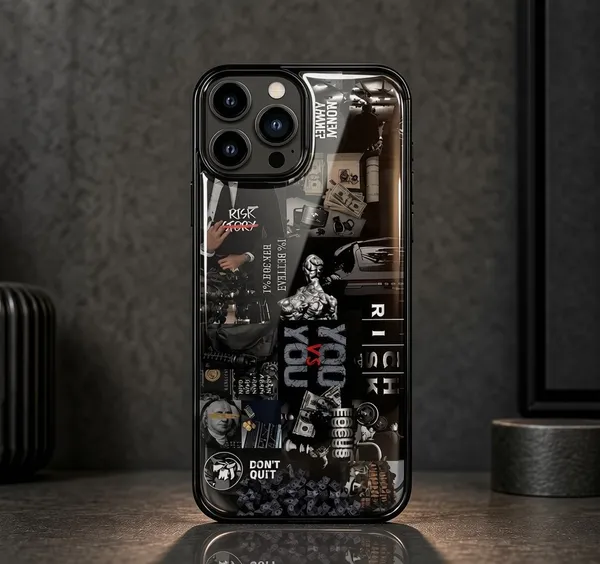 Black_Printed_Protective_Phone_Case