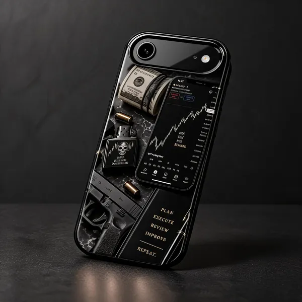Black_Rubber_And_Glass_Mobile_Cover