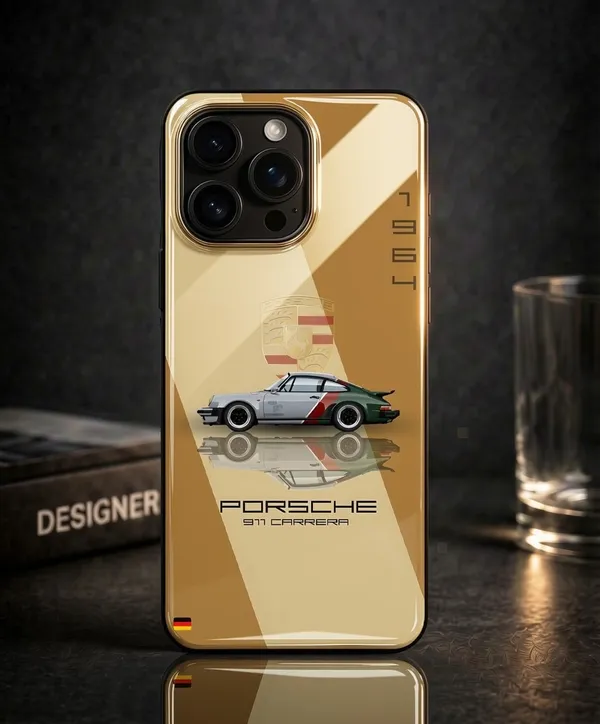 Gold_Rubber_And_Glass_Phone_Case