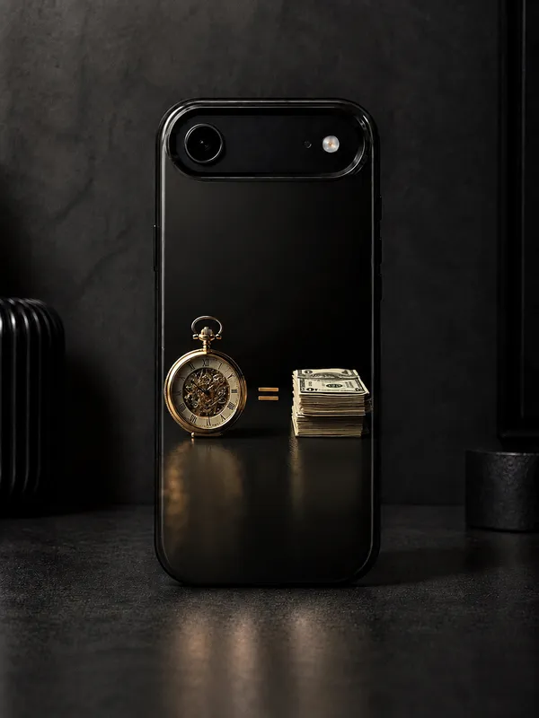 Black_Rubber_And_Glass_Mobile_Cover