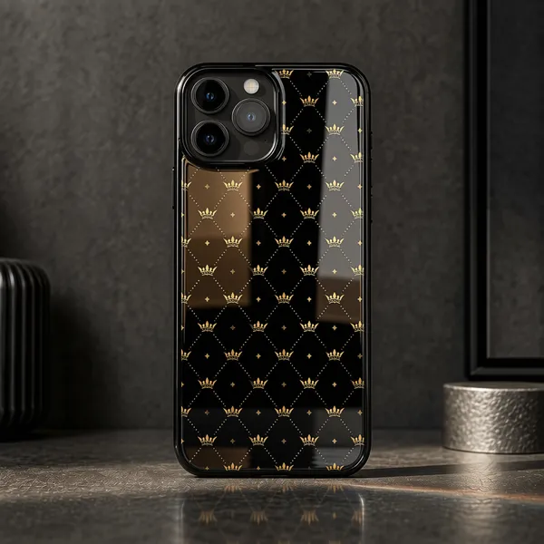 Black_Rubber_And_Glass_Phone_Case