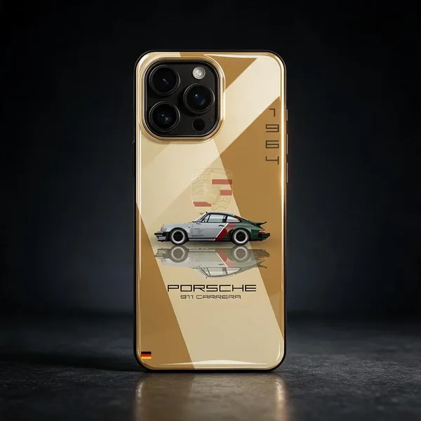 Gold_Rubber_And_Glass_Phone_Case